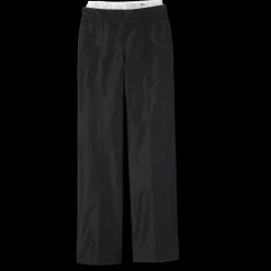 Pantalon Droit Avec Empiècement