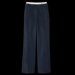 Pantalon Droit Avec Empiècement