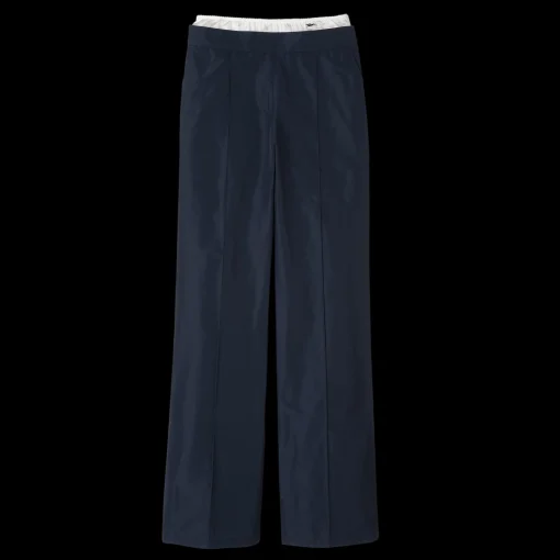 Pantalon Droit Avec Empiècement