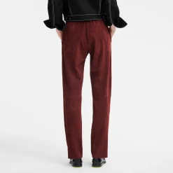 Pantalon En Cuir