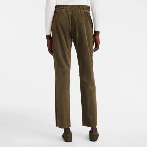 Pantalon En Cuir