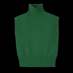 Pull Sans Manche Col Cheminée