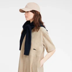 Robe Longue En Cuir
