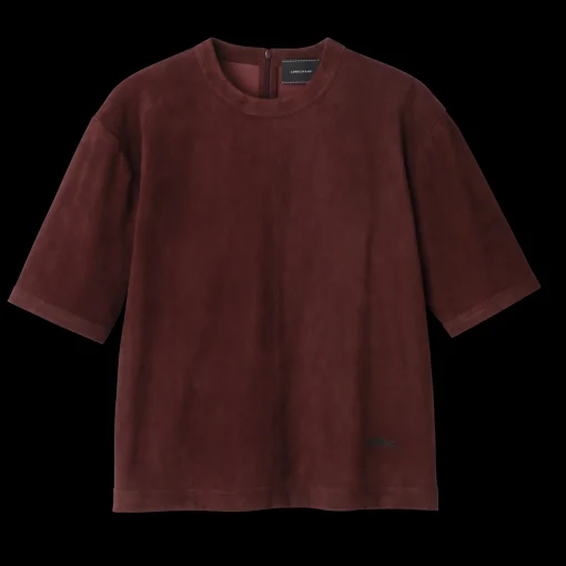Tee-shirt En Cuir