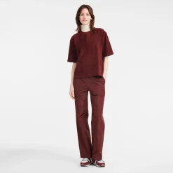 Tee-shirt En Cuir