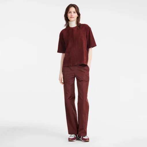 Tee-shirt En Cuir