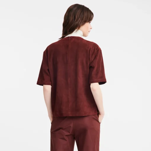 Tee-shirt En Cuir