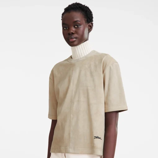 Tee-shirt En Cuir