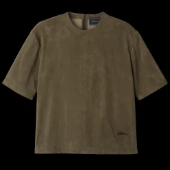 Tee-shirt En Cuir