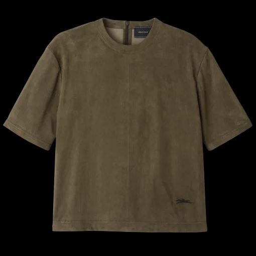 Tee-shirt En Cuir